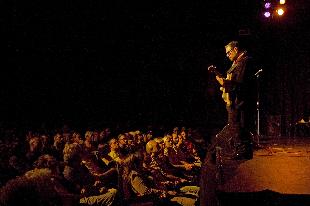 Picture of Ronnie at the Regent taken by Tom Hazeltine